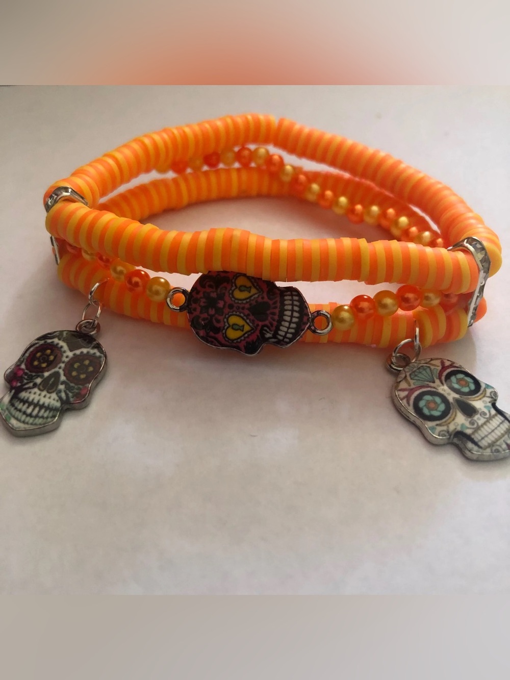 Día De Muertos Skull Calavera Bracelet
SKU573